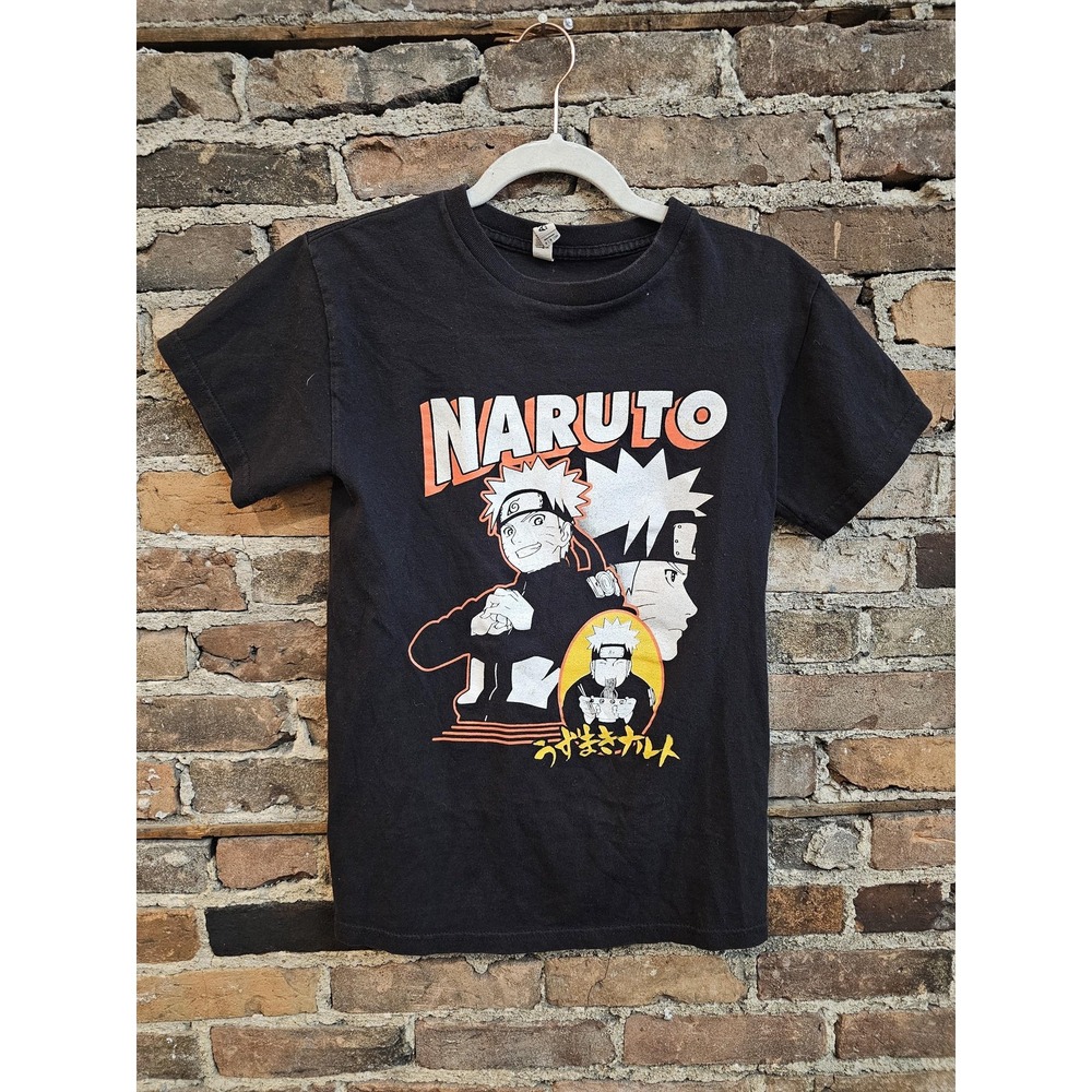 Naruto Uzumaki Shirt‎ Mens Small Black Alstyle Anime Graphic Tee T-Shirt Manga